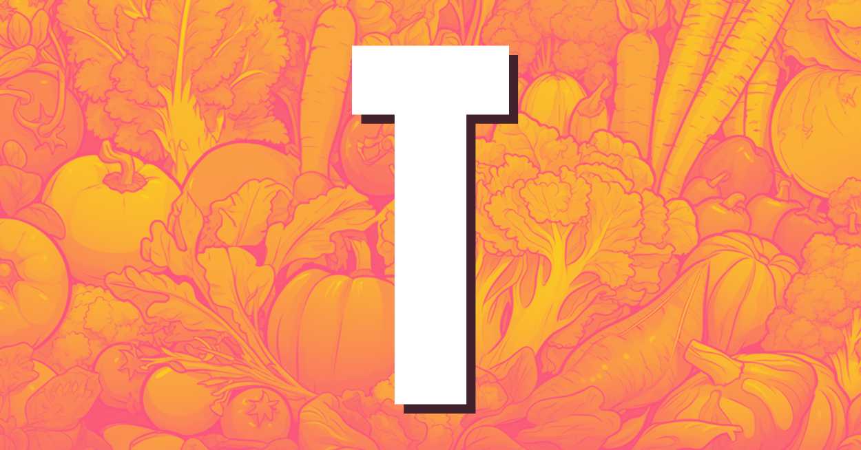 vegetables that start with t - Article 3